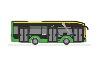 Rietze H0 MAN Lion's City 10 E, MKS Debica