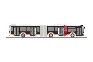 Rietze H0 MAN Lion's City 18 '18, Zimmerberg Bus - Bamert