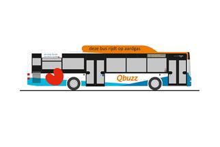 Rietze H0 MAN Lion's City CNG, Qbuzz Friesland