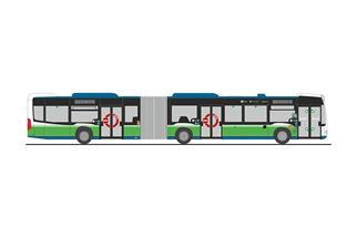 Rietze H0 MB Citaro G '12, Autoguidovie