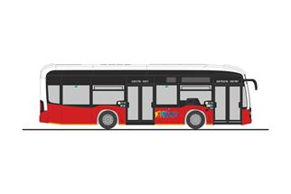 Rietze H0 MB eCitaro K, Asti