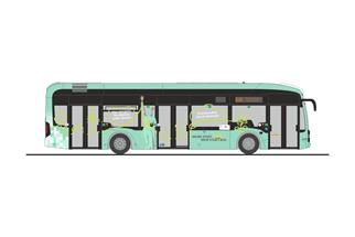 Rietze H0 MB eCitaro, Stadtverkehr Detmold