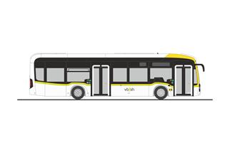 Rietze H0 MB eCitaro, Verkehrsbetriebe Schaffhausen