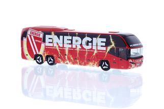 Rietze H0 Neoplan Cityliner '07, Johanniter Unfallhilfe - FC Energie Cottbus