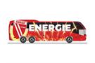 Rietze H0 Neoplan Cityliner '07, Johanniter Unfallhilfe - FC Energie Cottbus