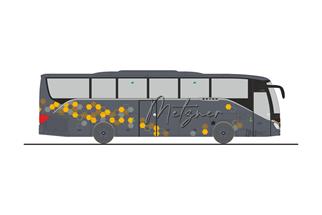 Rietze H0 Setra S 515 HD, Omnibus Metzner - Bamberg