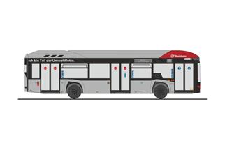Rietze H0 Solaris Urbino 12 '19 Hydrogen, Rheinbahn Düsseldorf