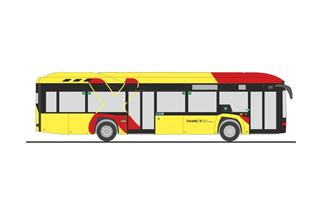 Rietze H0 Solaris Urbino 12 '19 Hydrogen, Xtrafik