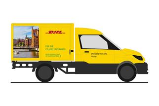 Rietze H0 Streetscooter Work DHL Hamburg