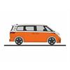 Rietze H0 VW ID. Buzz People, candy weiss/orange metallic