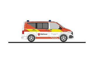 Rietze H0 VW T6.1, Malteser Regensburg