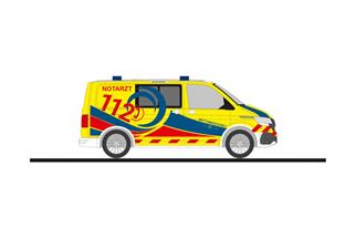 Rietze H0 VW T6.1, Notarzt Rettungsdienst Cuxland