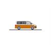 Rietze H0 VW T6 Bus KR, candyweiss/copper bronze