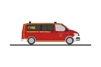 Rietze H0 VW T6, Feuerwehr Bretzfeld
