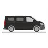 Rietze H0 VW Transporter KR T7, midnight black metallic
