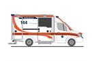Rietze H0 WAS Design-RTW '18, Ambulance Kantonsspital Luzern