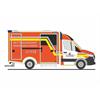 Rietze H0 WAS Design-RTW '18, Rettungsdienst Rhein-Sieg-Kreis