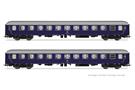 Rivarossi H0 DB Liegewagen-Set Bcm 243, blau, Ep. IV, 2-tlg.