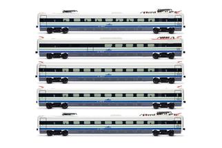 Rivarossi H0 (DC) Cisalpino Elektrotriebzug-Ergänzungsset ETR 470, Ep. V, 5-tlg.