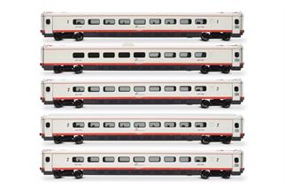 Rivarossi H0 (DC) FS Elektrotriebzug-Ergänzungsset ETR 460, Frecciabianca, Ep. VI, 5-tlg.