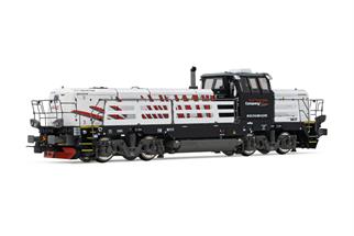 Rivarossi H0 (DC) RTC Diesellok 744 008-9, Effishunter 1000, rot/schwarz, Ep. VI