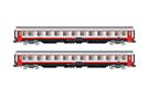 Rivarossi H0 FS Personenwagen-Set UIC-Z1, Frecciabianca, Ep. VI, 2-tlg.