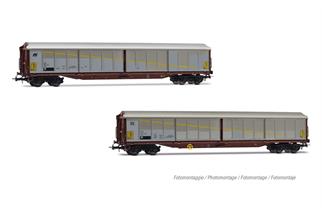 Rivarossi H0 FS Schiebewandwagen-Set Habils, Ep. V, 2-tlg.