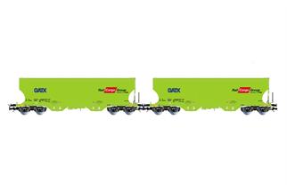 Rivarossi H0 GATX Getreidesilowagen-Set, Rail Cargo Group, Ep. VI, 2-tlg.