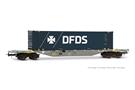 Rivarossi H0 Hupac Containertragwagen Sgnss, 45' DFDS, Ep. VI