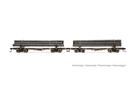Rivarossi H0 McCloud River Railroad Holztransportwagen-Set #1205 + #1207, Ep. III, 2-tlg.