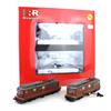 Rivarossi HR2101 H0 (AC Digital) BN/BLS Elektrolok Re 4/4 Zug-Set, 2-tlg. (OCC)