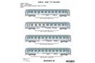 ROBO Modele H0 (DC) PKP Intercity Reisezug-Wagenset 2 TLK 35100 Mazury, Ep. VI, 4--tlg.
