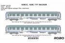 ROBO Modele H0 (DC) PKP Intercity Reisezugwagen-Set 111Aw, Wroclaw, Ep. VI, 2-tlg.