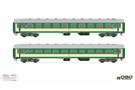 Robo Modele H0 (DC) PKP Personenwagen-Set 111Ap/111As, 2. Klasse, Ep. Vc, 2-tlg.