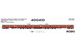 Robo Modele H0 (DC) PR Elektrotriebzug EN57-990, Ep. V, 3-tlg.