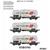 ROBO Modele H0 Orlen Kesselwagen-Set Zas 406R, Ep. VI, 3-tlg.