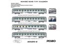 ROBO Modele H0 PKP Intercity Reisezug-Wagenset 2 TLK 35100 Mazury, Ep. VI, 4--tlg.