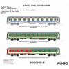 ROBO Modele H0 PKP Intercity Reisezug-Wagenset TLK Przemyslanin, Ep. VI, 3-tlg.