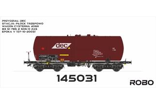 ROBO Modele H0 PKP Kesselwagen Zas 406R, DEC, Ep. V