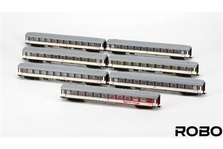 Robo Modele H0 PKP Reisezug-Wagenset Ex Warta, Ep. IVc, 7-tlg.