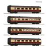 Roco H0 (AC) DB 4-tlg. Set: Mittelwagen zum Dieseltriebzug BR 601, DB