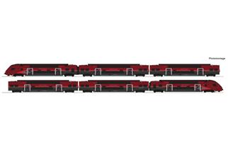 Roco H0 (AC) ÖBB 6er Set Railjet Doppelstock