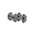Roco H0 AC-Radsatz 9 mm, Achslänge 24.75 mm (Inhalt: 2 Stk.)
