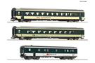 Roco H0 BT/SBB/SOB Reisezug-Wagenset 1 Voralpen-Express VAE, Ep. IV-V, 3-tlg.