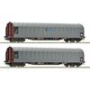 Roco H0 CD Cargo Schiebeplanenwagen-Set Rils-y, Ep. VI, 2-tlg.