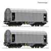 Roco H0 CD Schiebeplanenwagen-Set Shimmns, Ep. V-VI
