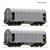 Roco H0 CD Schiebeplanenwagen-Set Shimmns, Ep. V-VI