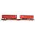 Roco H0 DB AG Doppeltaschen-Gelenkwagen T3000e, DB Cargo, Ep. VI