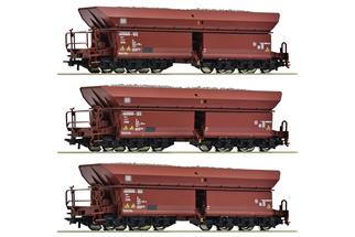 Roco H0 DB Erzwagen-Set 1 Faals 150, Ep. IV, 3-tlg.