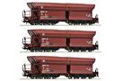 Roco H0 DB Erzwagen-Set 1 Faals 150, Ep. IV, 3-tlg.
